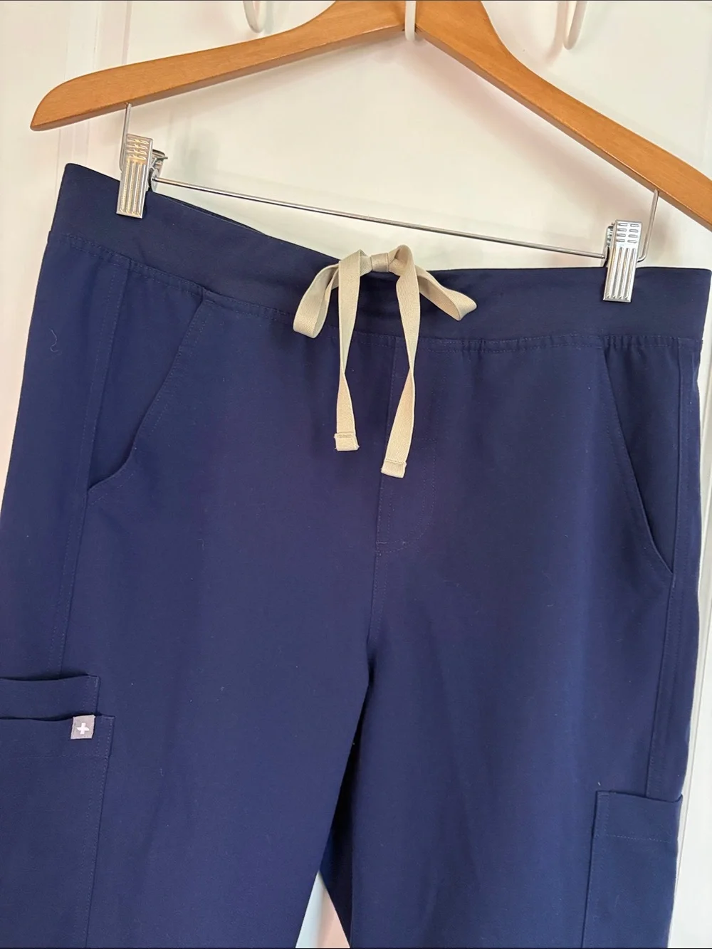 Figs Axim Straight Leg Scrub Pants Navy Blue T2001 Size L/T